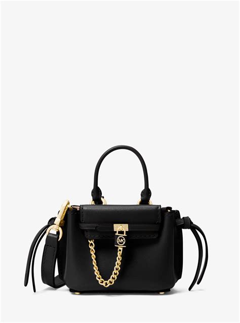 michael kors micro stud hamilton bag|Hamilton Legacy Micro Leather Belted Crossbody Bag .